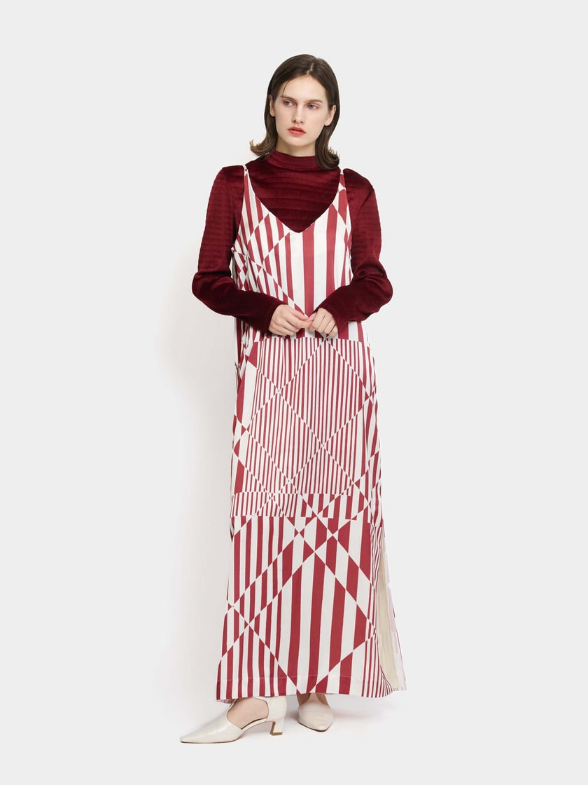 Print Sleeping Dress