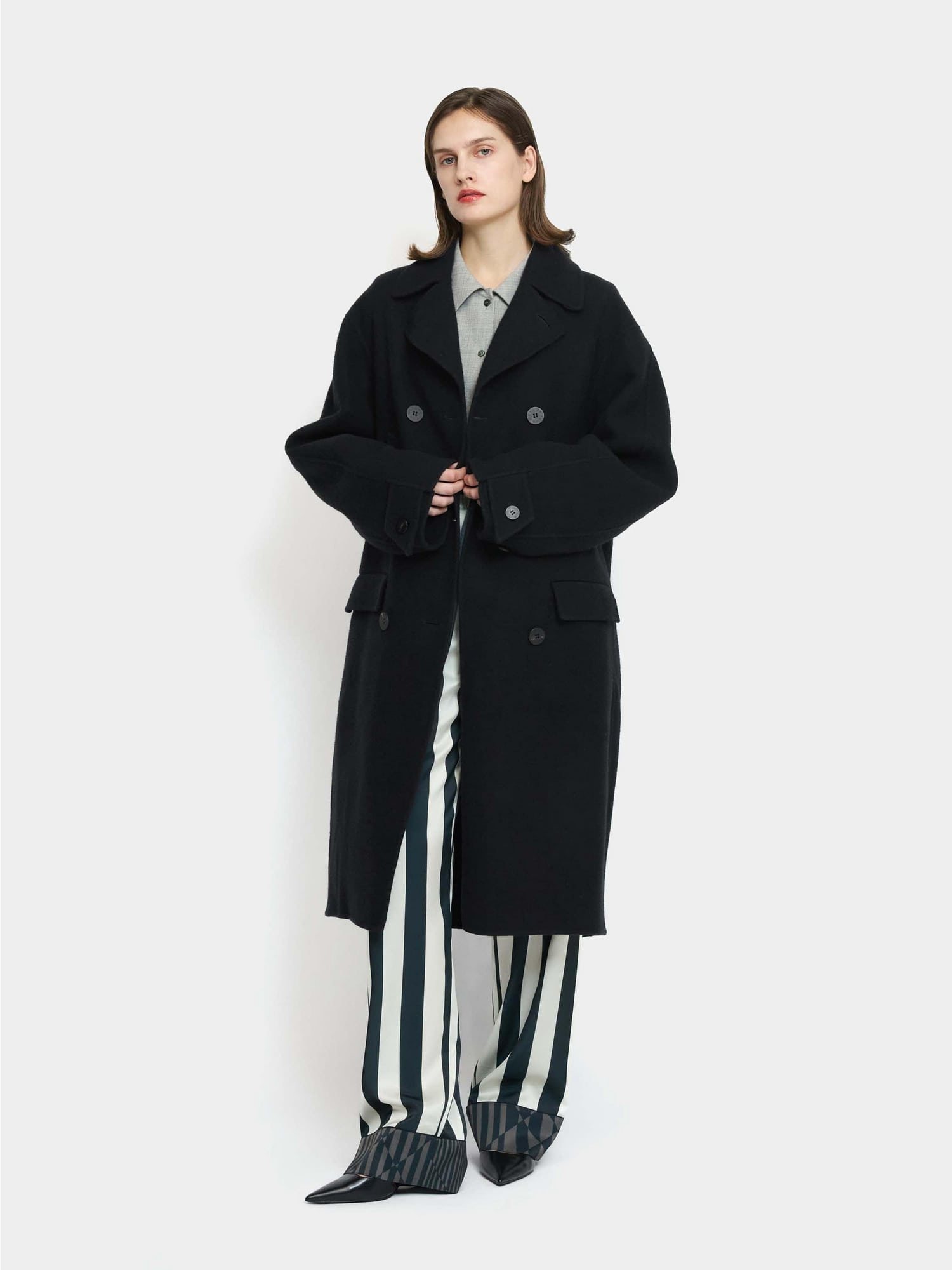 Rever Coat NAVY