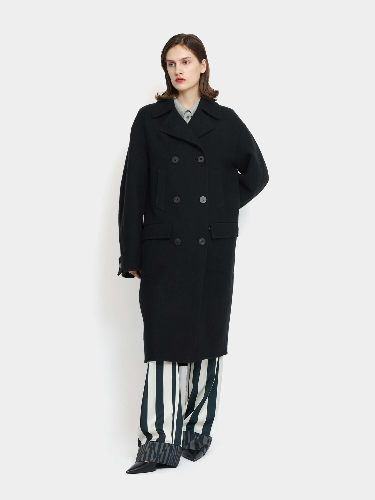 Rever Coat NAVY