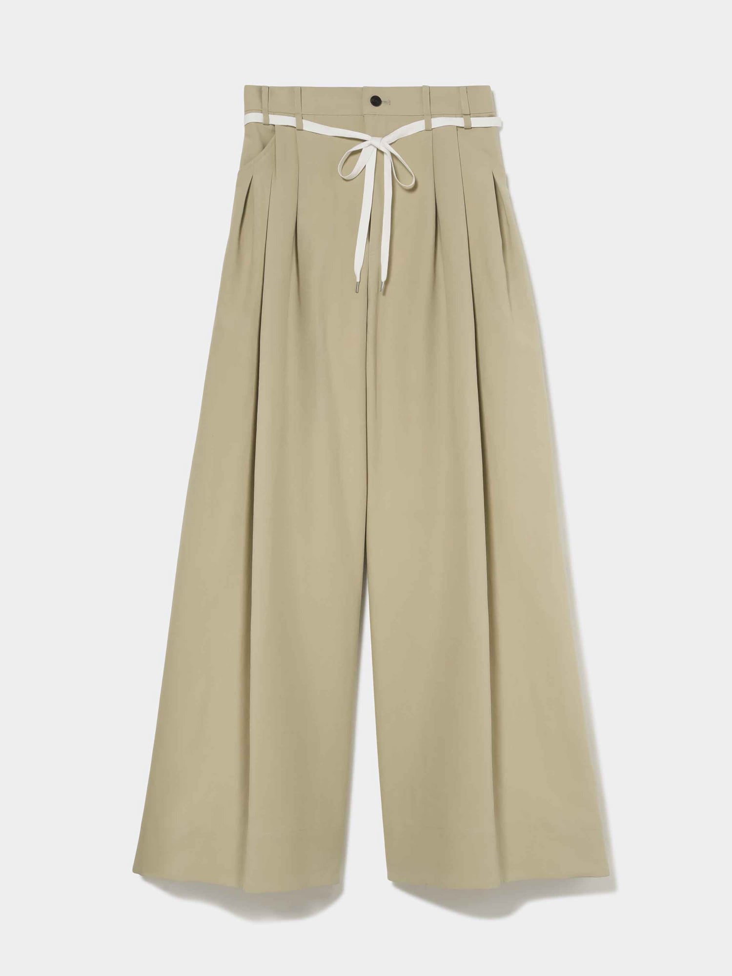 Chino Wide Pants BEIGE
