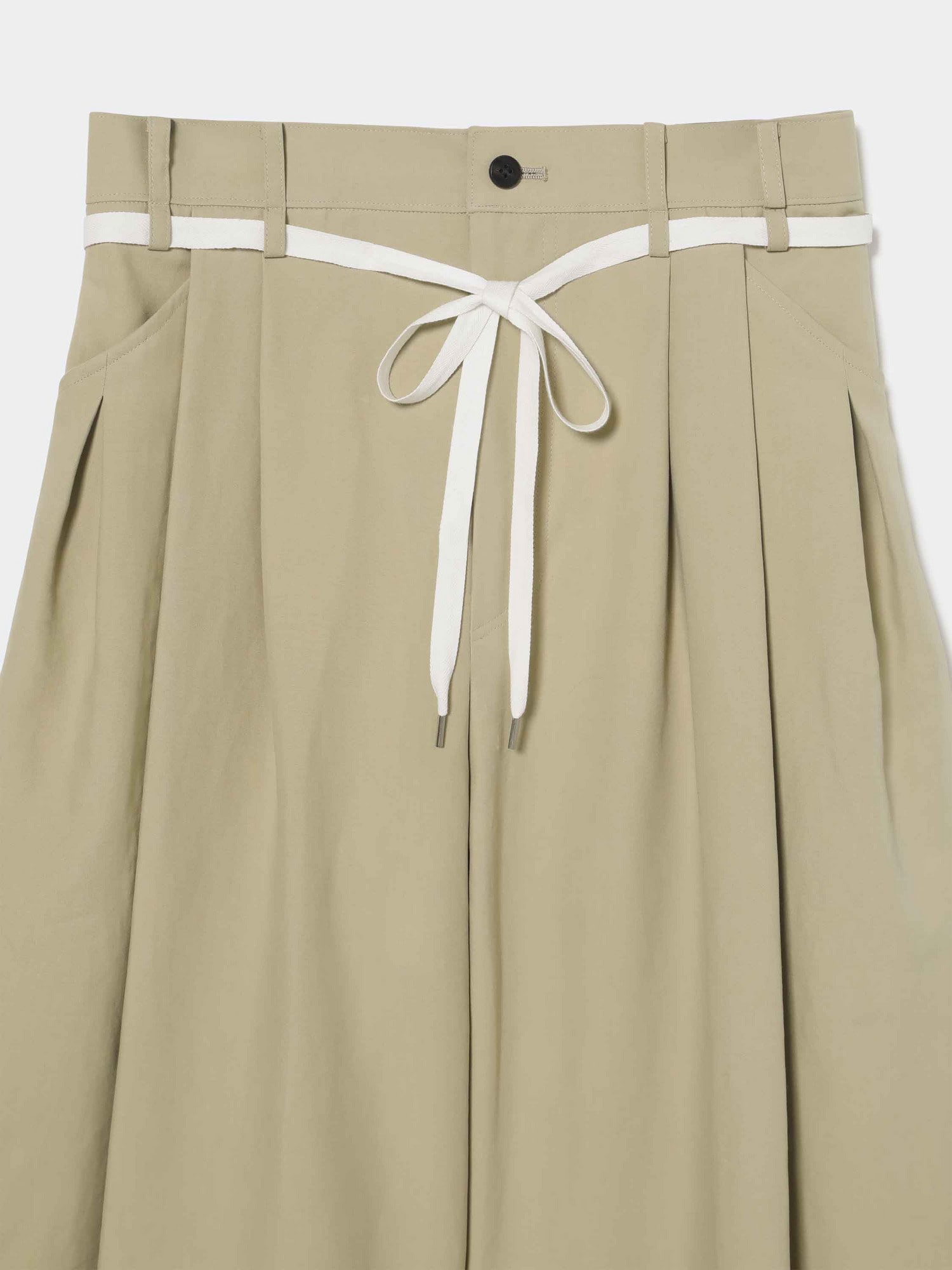 Chino Wide Pants BEIGE