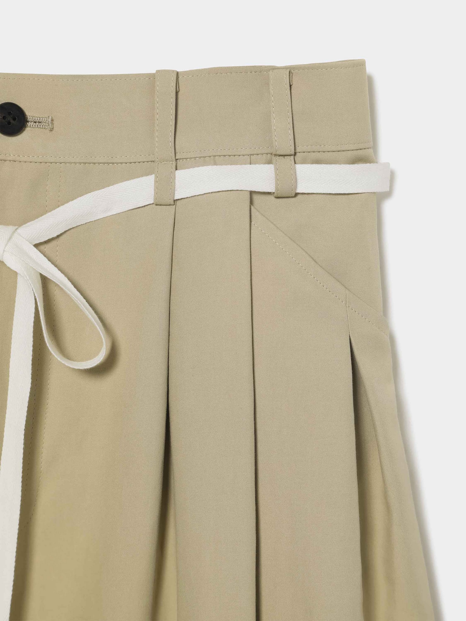 Chino Wide Pants BEIGE