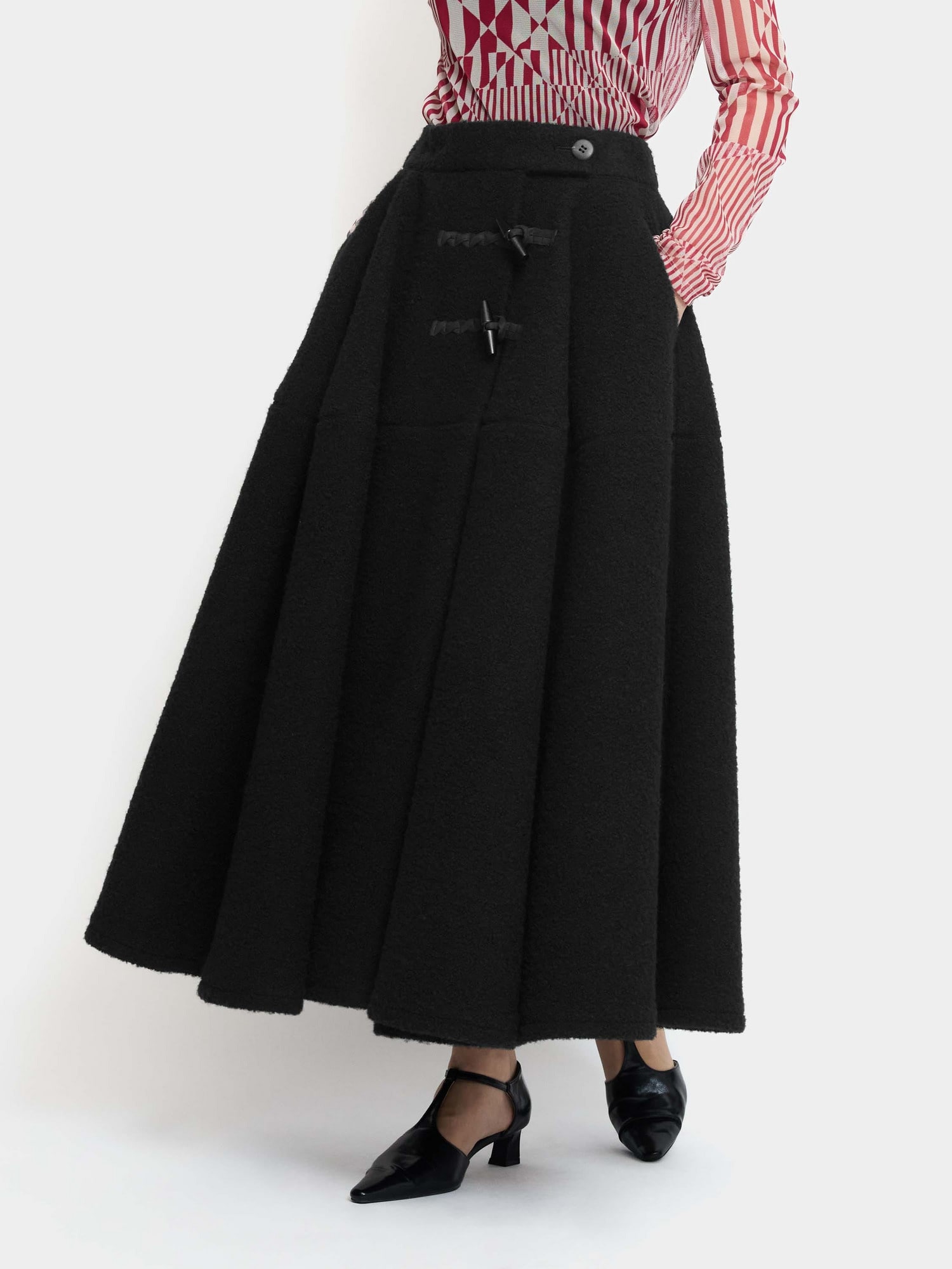 Tyrolean Skirt BLACK