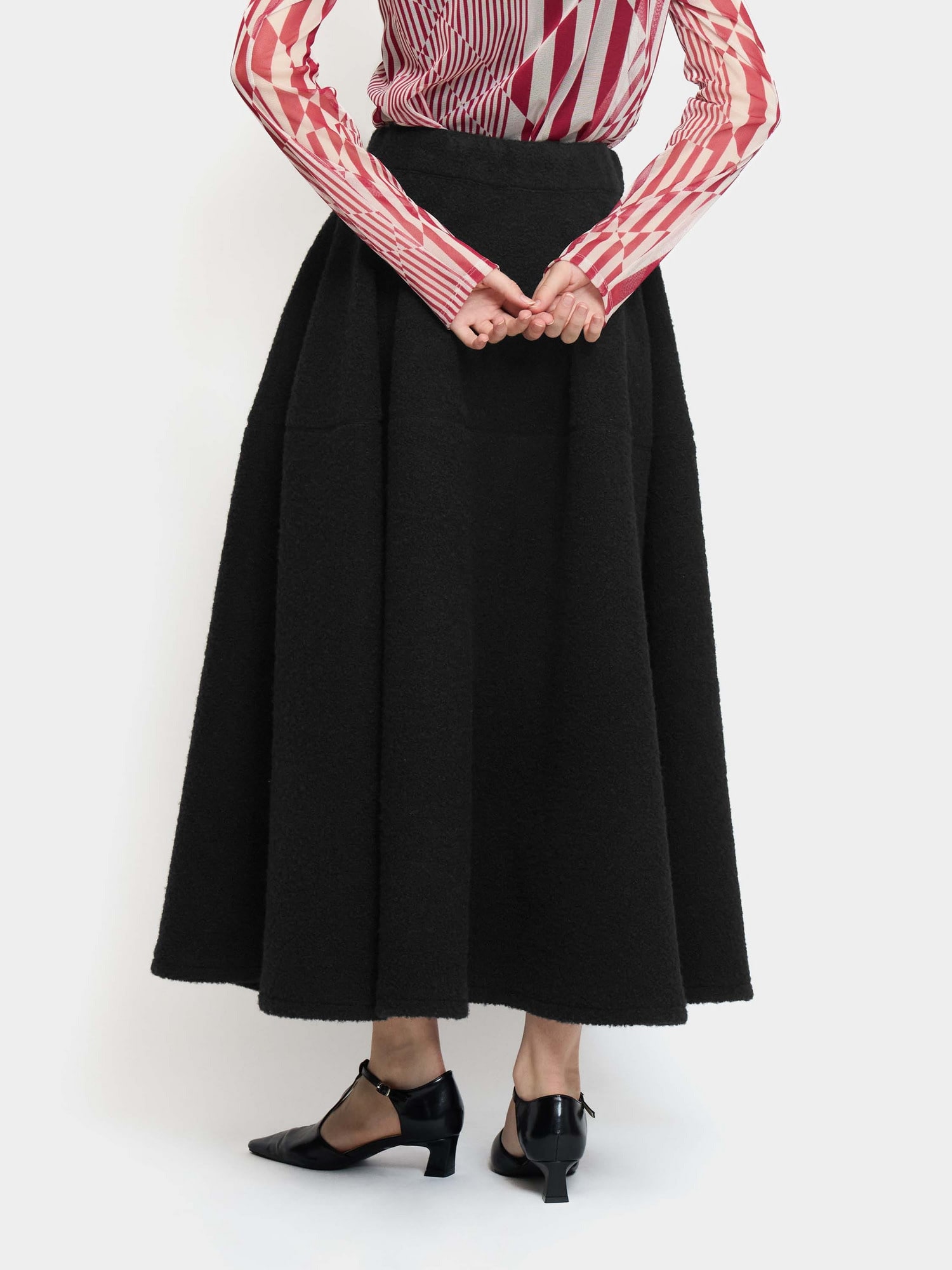 Tyrolean Skirt BLACK