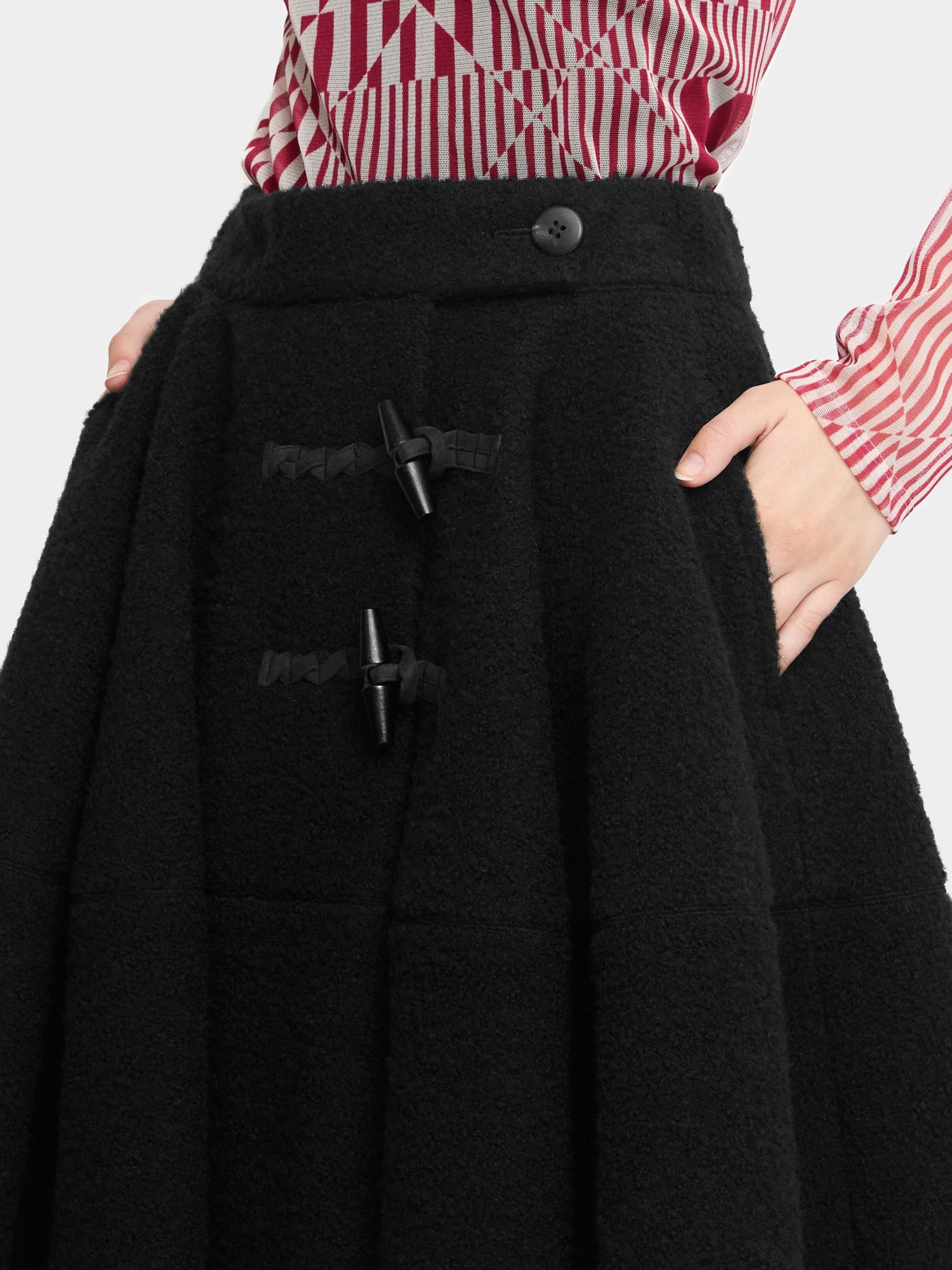Tyrolean Skirt BLACK