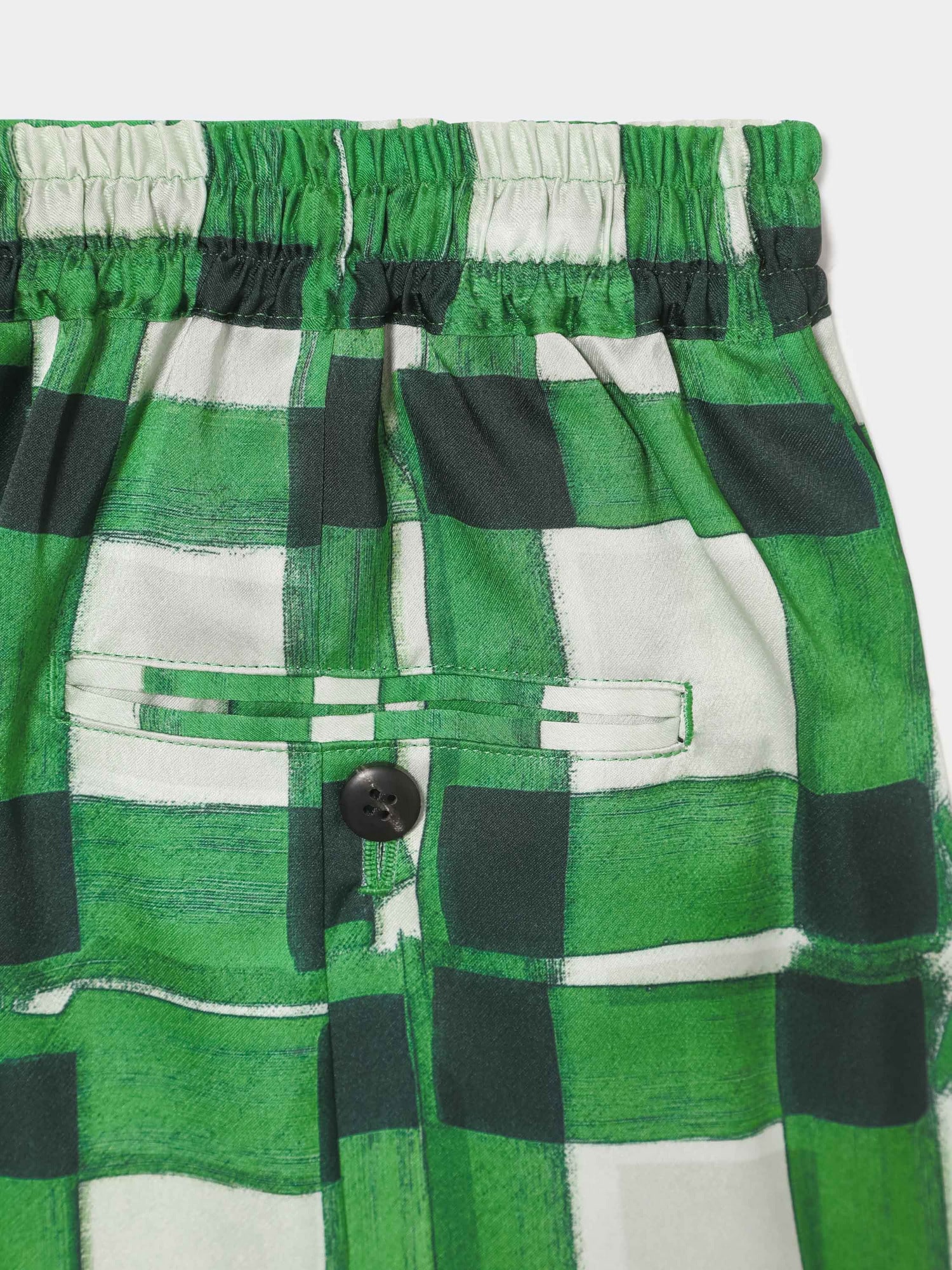 Print Mermaid skirt GREEN