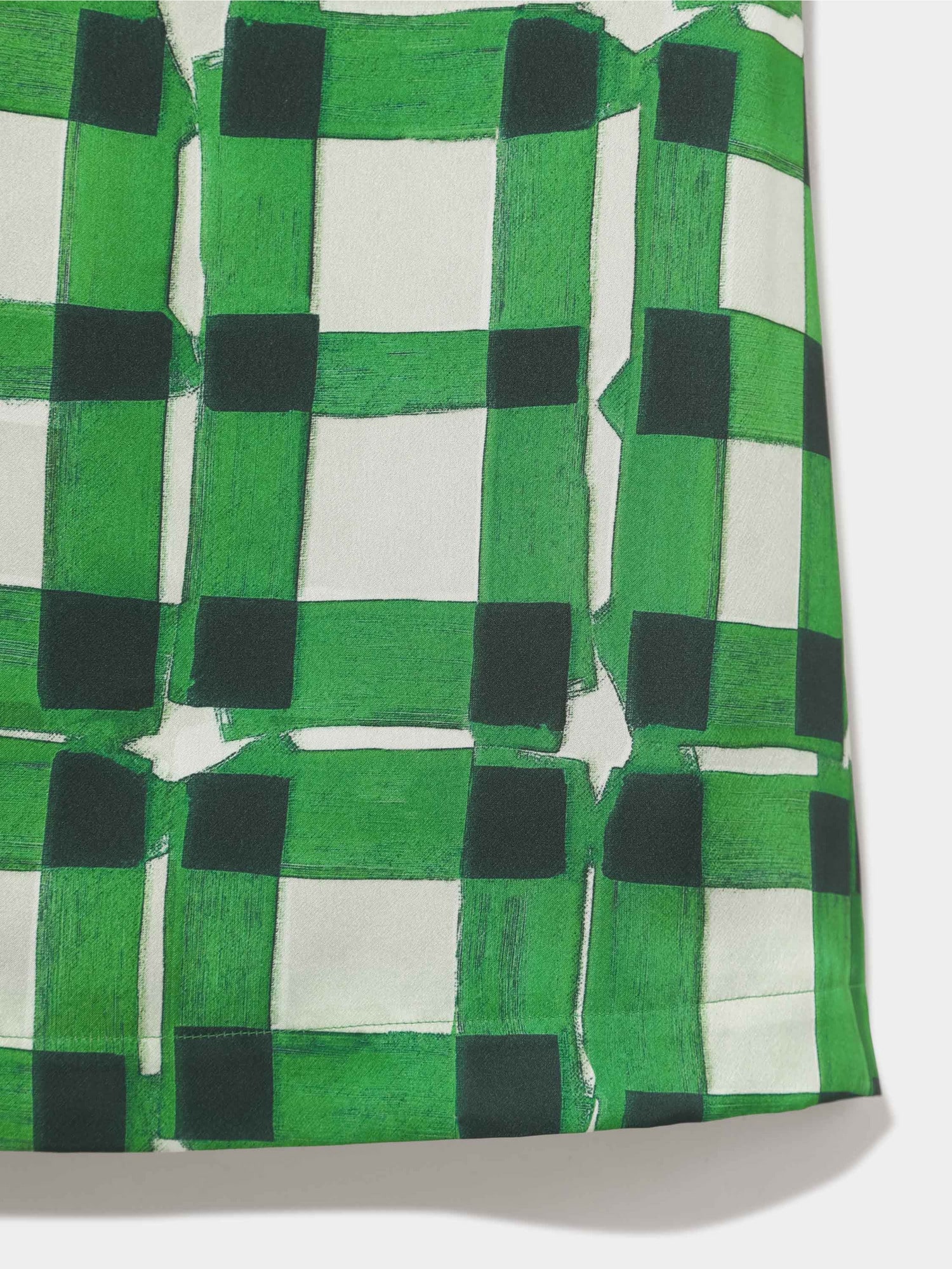 Print Mermaid skirt GREEN
