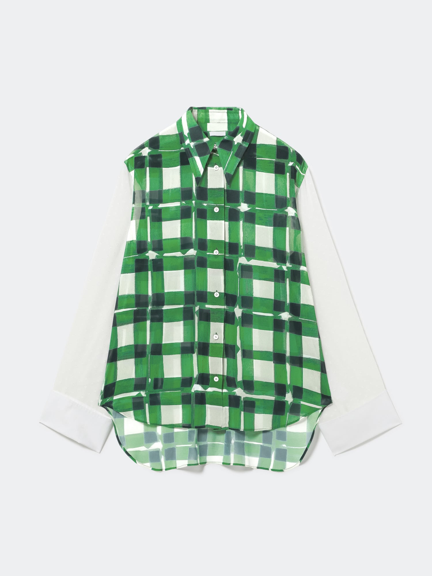 Panel W Cuffs Shirts GREEN
