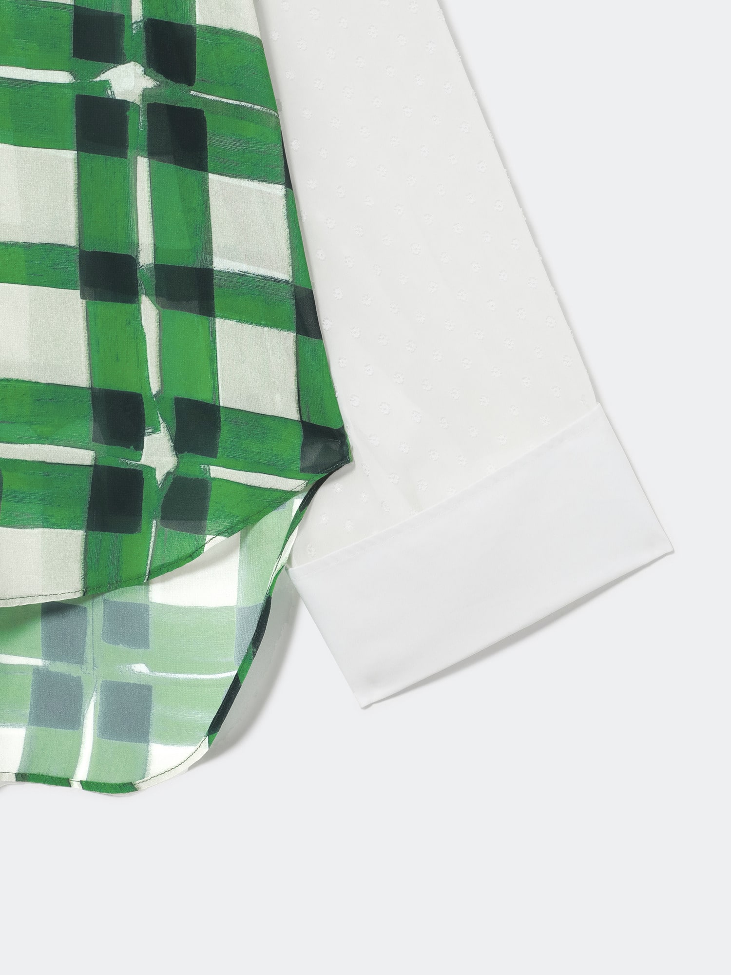 Panel W Cuffs Shirts GREEN