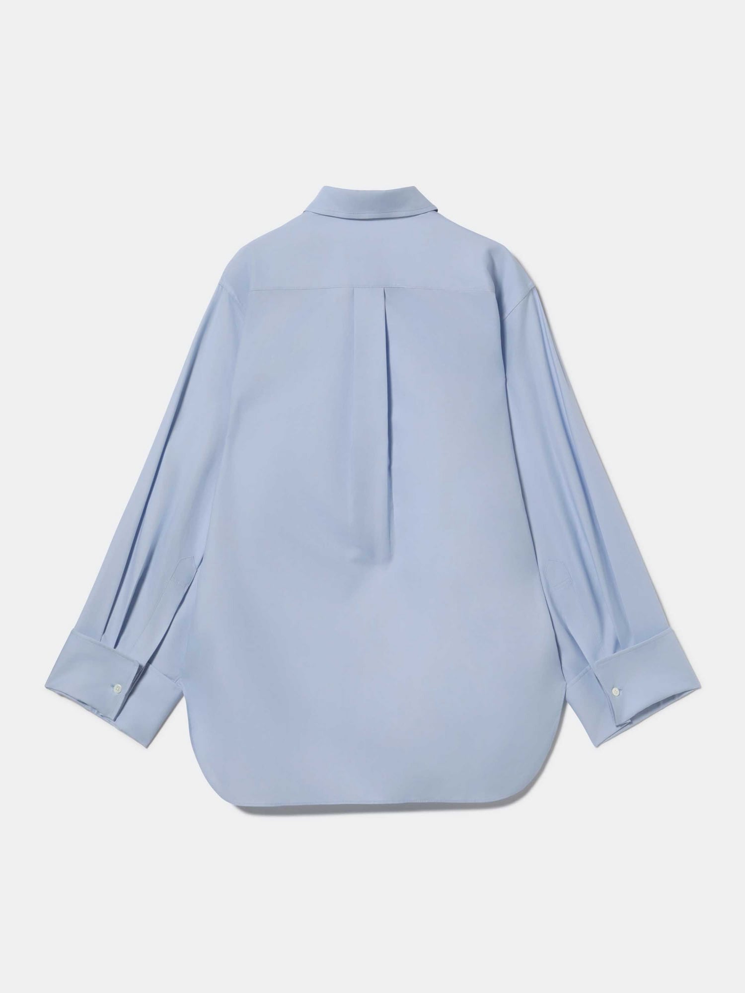 Embroidery W Cuffs Shirts LT.BLUE