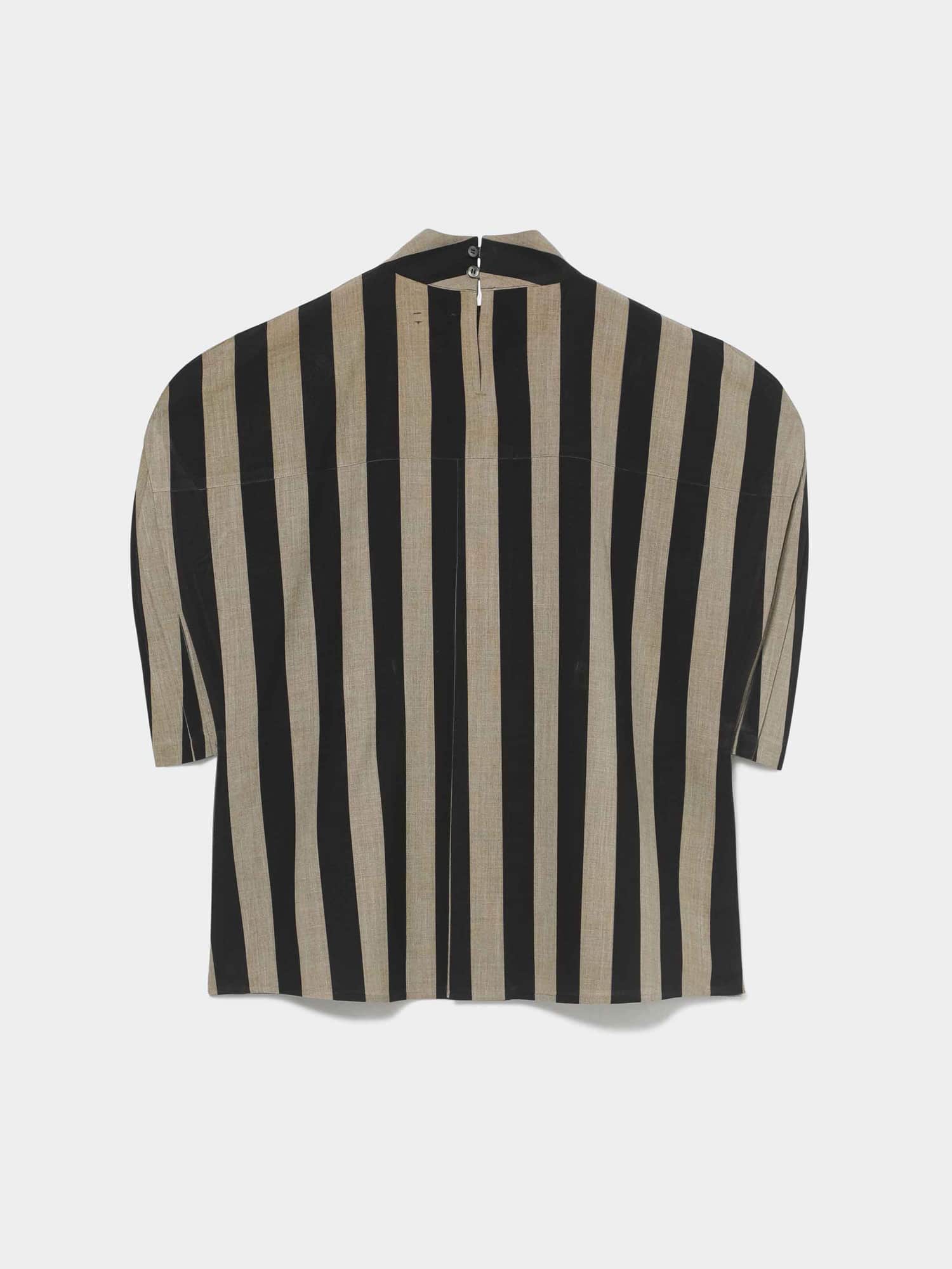 KIMONO Printed Tops BROWN